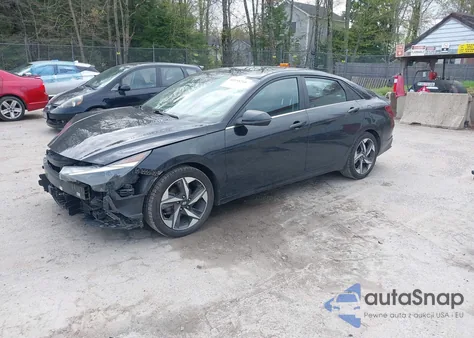 2021 Hyundai Elantra Sel z USA, uszkodzony, nr VIN KMHLN4AG7MU101399